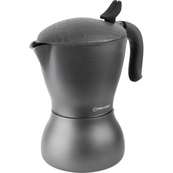 Гейзерная кофеварка 9 чашек RONDELL ESCURION GREY INDUCTION Гейзерная кофеварка 9 чашек RONDELL ESCURION GREY INDUCTION