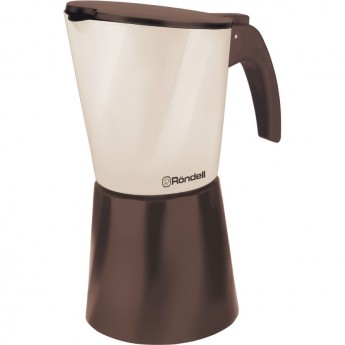 Гейзерная кофеварка RONDELL MOCCO&LATTE 6 чашек, 0,3 л Гейзерная кофеварка RONDELL MOCCO&LATTE 6 чашек, 0,3 л