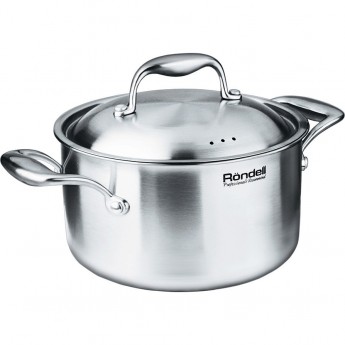 Кастрюля с крышкой RONDELL EVOLUTION 20 см 3,6 л RDS-350 Кастрюля с крышкой RONDELL EVOLUTION 20 см 3,6 л RDS-350