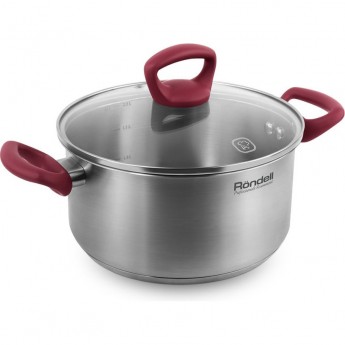 Кастрюля с крышкой RONDELL HEIDI 24 см, 4,8 л Кастрюля с крышкой RONDELL HEIDI 24 см, 4,8 л