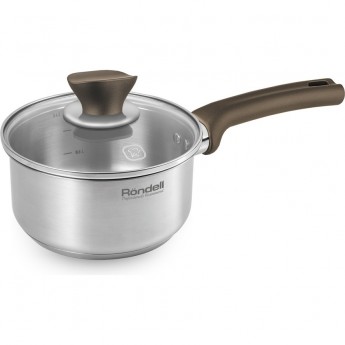 Ковш с крышкой RONDELL ABSOLUTE 16 см, 1,4 л Ковш с крышкой RONDELL ABSOLUTE 16 см, 1,4 л