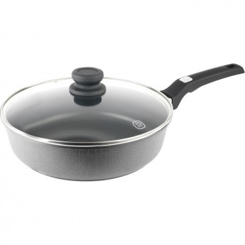 Сотейник с крышкой RONDELL ESCURION GREY 28х7,5 см Сотейник с крышкой RONDELL ESCURION GREY 28х7,5 см